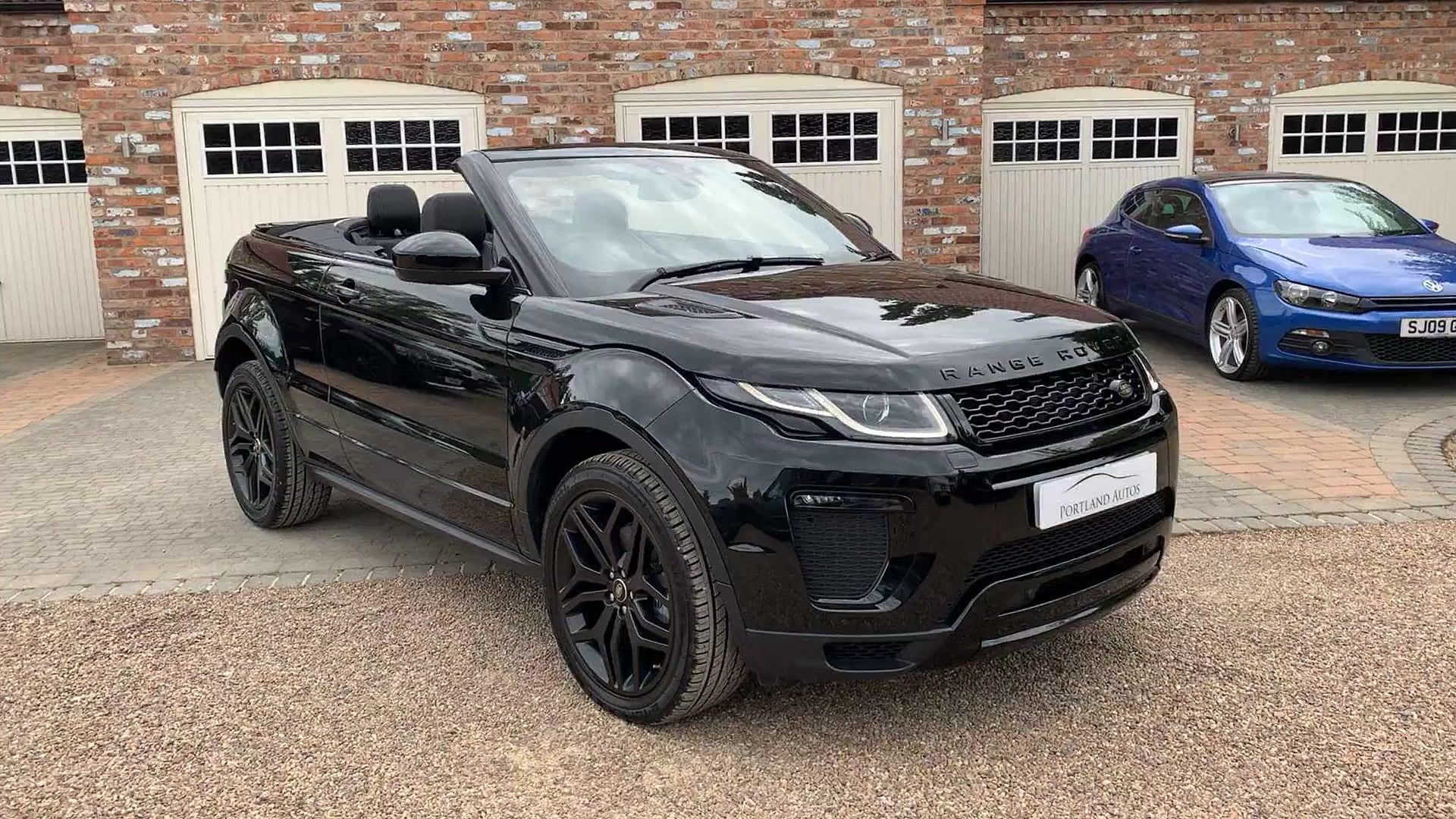 Used LAND ROVER RANGE ROVER EVOQUE TD4 HSE DYNAMIC, SANTORINI BLACK